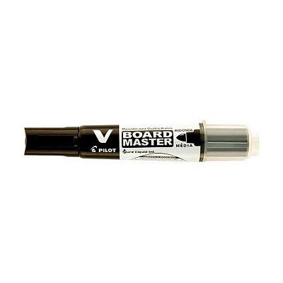 Marcador para Quadro Branco Recarregável Preta Pilot Board Master