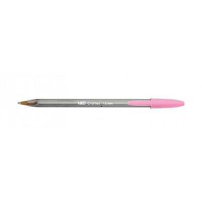 Caneta Bic Cristal Rosa 1.6 Bold Fashion Ref: 892140