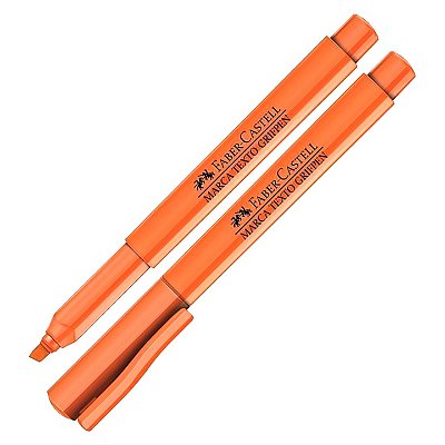 Marca Texto Laranja Grifpen Faber Castell Ref: MT/LAZF