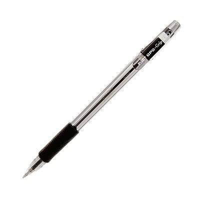 Caneta Pilot Esferográfica BPS Grip 1.0 Preta Ref: BPSGRIP 1.0PR