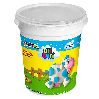 Massa de Modelar Uti Guti Branca 500 g Ref: 004002