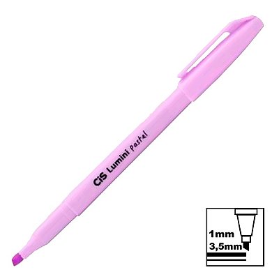 Marca Texto Cis Lumini Tradicional Lilás Tons Pastel Ref: 57.0100