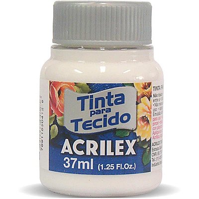 Tinta para Tecido Fosca 500 Incolor Clareador 37 ml Acrilex