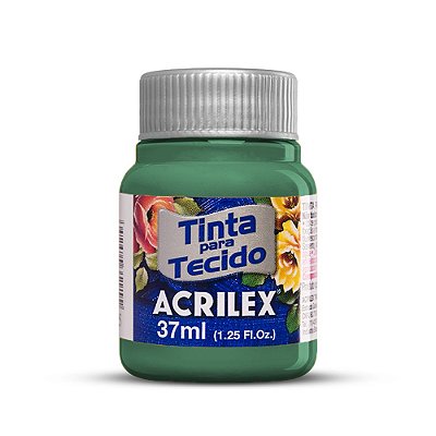Tinta para Tecido Fosca 594 Verde Seco 37 ml Acrilex