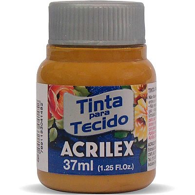Tinta para Tecido Fosca 539 Siena Natural Fumê 37 ml Acrilex