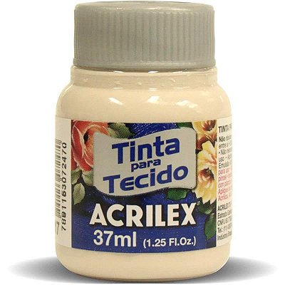 Tinta para Tecido Fosca 817 Areia 37 ml Acrilex