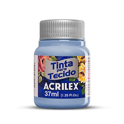 Tinta para Tecido Fosca 811 Azul Bebê 37 ml Acrilex