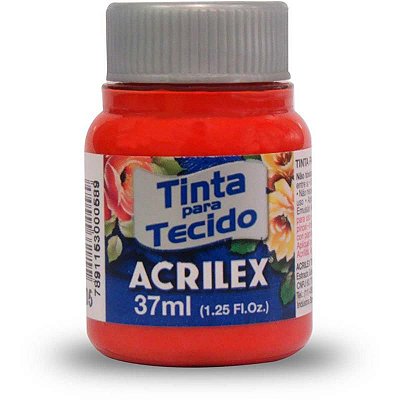 Tinta para Tecido Fosca 805 Goiaba Queimada 37 ml Acrilex