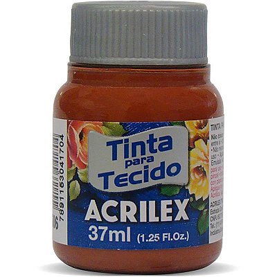 Tinta para Tecido Fosca 506 Cerâmica 37 ml Acrilex