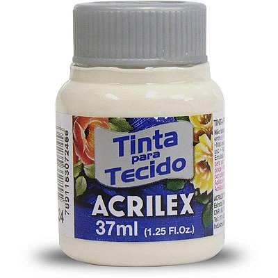 Tinta para Tecido Fosca 834 Palha 37 ml Acrilex
