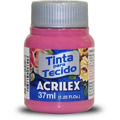 Tinta para Tecido Fosca 542 Rosa Escuro 37 ml Acrilex