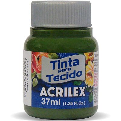 Tinta para Tecido Fosca 545 Verde Oliva 37 ml Acrilex