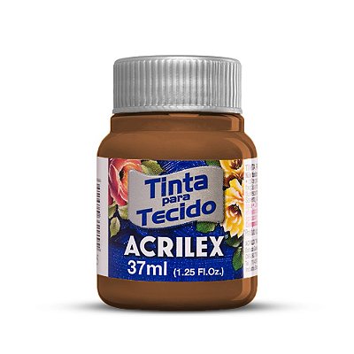 Tinta para Tecido Fosca 814 Chocolate 37 ml Acrilex