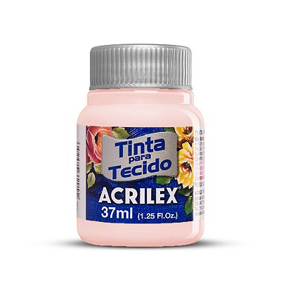 Tinta para Tecido Fosca 812 Salmão Bebê 37 ml Acrilex