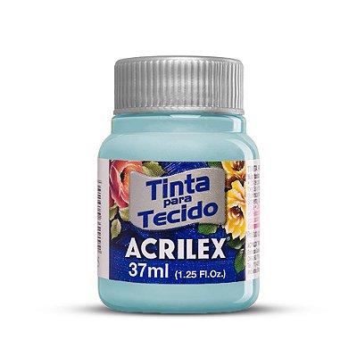 Tinta para Tecido Fosca 992 Azul Soft 37 ml Acrilex