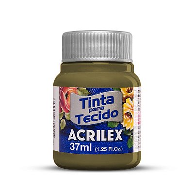 Tinta para Tecido Fosca 986 Caqui 37 ml Acrilex