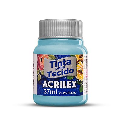 Tinta para Tecido Fosca 579 Azul Hortênsia 37 ml Acrilex