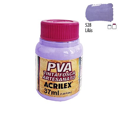 Tinta PVA Fosca 528 Lilás 37 ml Acrilex