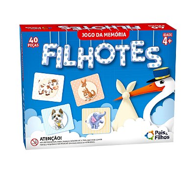 Jogo da Memória Safari - Educativos Brinquedos