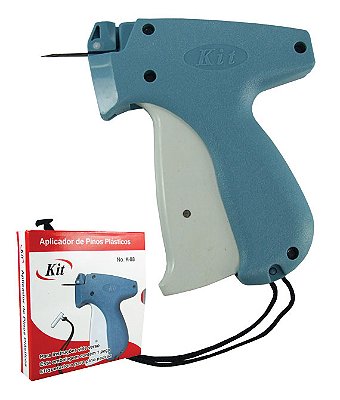 Aplicador de Pinos Plásticos Tag Fix Pinos K-88 Kit
