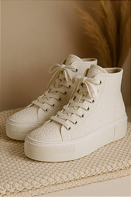 Tênis Cano Alto Bershka - 37/38