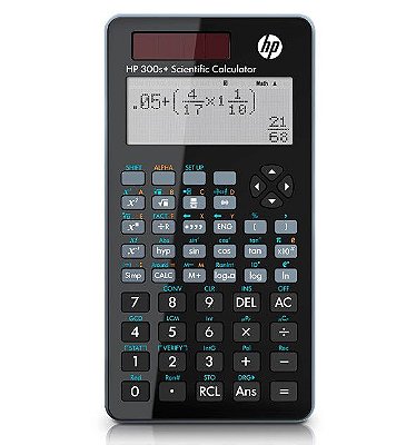 Calculadora Cientifica 300S+ com 315 Funções Preta - NW277AA - HP