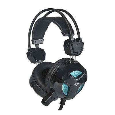 Headset Gamer Blackbird Com Fio e Microfone Fixo P2 Preto - PH-G110BK 410050090100 - C3Tech