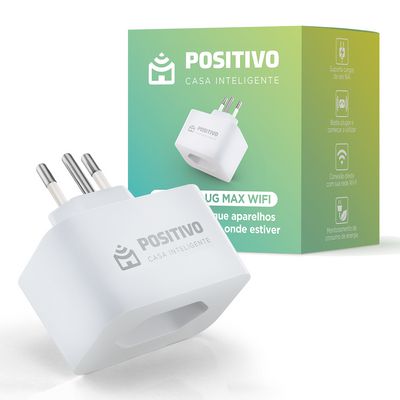 Smart Plug Positivo Casa Inteligente Max Wi-fi 16A Branco - Bivolt