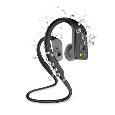 Fone de Ouvido sem Fio Intra-Auricular Esportivo À Prova D'Água com MP3 Bluetooth Preto - Endurance Dive - JBL
