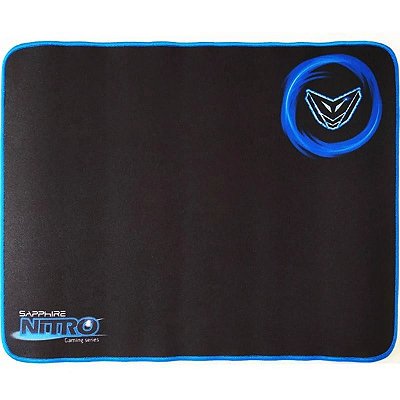 Mousepad Gamer Grande 45 x 35 CM Preto - Nitro G000-0217-00 - Sapphire