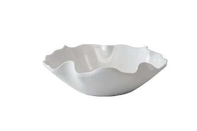 Saladeira Funda 33x30x9,7cm 4 Litros Branca - Lotus - Haus Concept