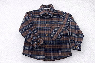 Camisa xadrez flanela