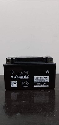 Bateria Vulcania YTX7A-BS / Biz 125, Burgman 125, Daelim NS125, Kymco 125 People
