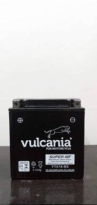 Bateria Vulcania YTX16-BS / Tiger 800, Suzuki Marauder 1600, Boulevard 1500 / 1800