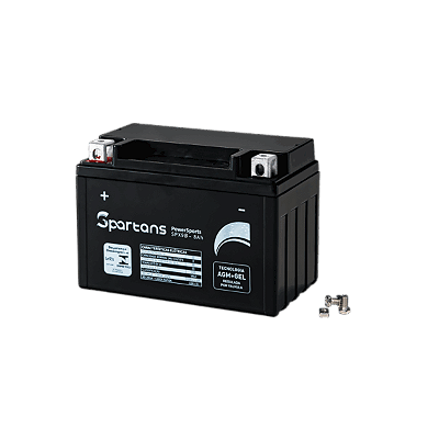 Bateria Spartans YT9B-BS / XT660R XT660 Tenere / MT-03/ YFM70R Raptor / Duke 690 / YZF-R6