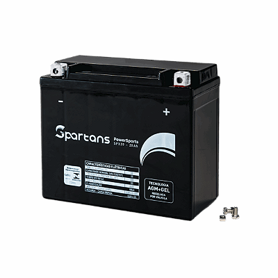 Bateria Spartans YTX20L-BS / Honda Gold Wing / Indian Chief / Triumph Rocket 3 Tiger 1200 / Can-Am Outlander Sea Doo