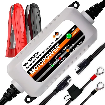 Carregador Inteligente MotoPower para baterias