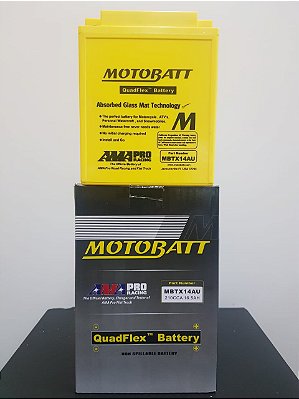 Bateria Motobatt YTX14AH-BS Indian Scout, Grizzly 350