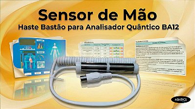 Haste Bastão Sonda Sensor de Mão para Analisador Quântico BA12