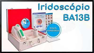 Iridoscópio Profissional Analisador de Iris Scanner Iridologia 12MP  BA13B