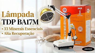 Lâmpada Térmica TDP Emissor de Minerais BA17M