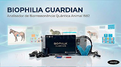 Analisador Biorressonância Quântica NLS Biophilia Guardian Cão Gato Cavalo BB2