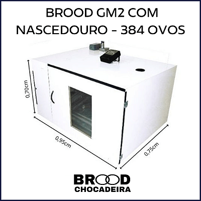Chocadeira Brood GM2 384 ovos
