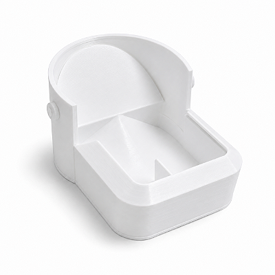 Comedouro para Frangos Anti Desperdício PVC 100 mm