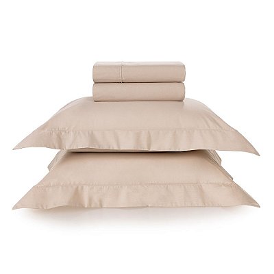 Jogo de Cama Queen Trussardi Piero Avena 4peças 240x260cm