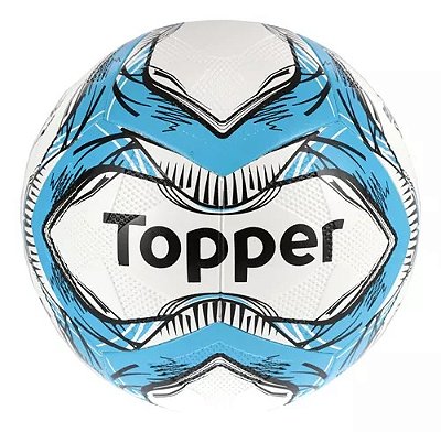 Bola de Futebol Society Topper Slick 22 - Amarela no Shoptime