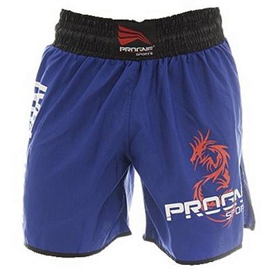 Calção/Shorts Muay Thai Masculino - Azul