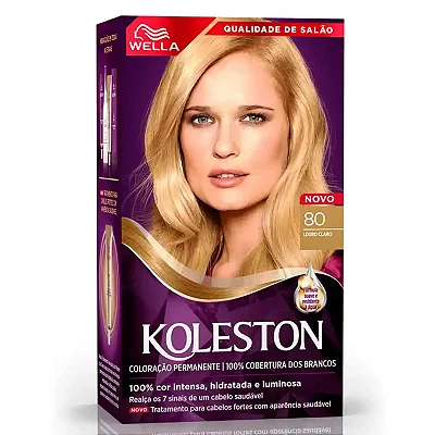 Coloração Louro Claro 80 Koleston