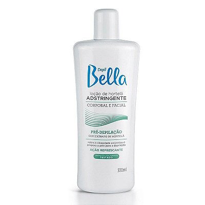 LOÇÃO ADSTRINGENTE CORPORAL E FACIAL DEPIL BELLA 300ML