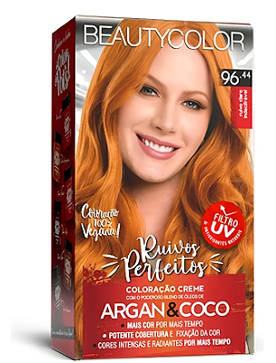 TINTURA BEAUTY COLOR RUIVO CLARO INDECIFRAVEL 96.44